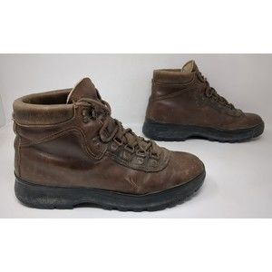 Danner Hiking Boots Mountain Leather Trail Women Size 10M 34900 USA Made Vintage